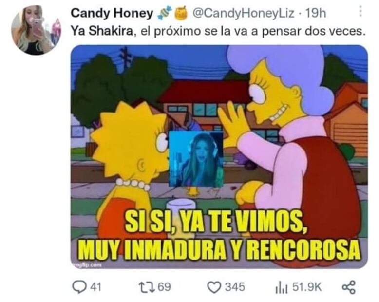 "Ya Shakira": Con memes, piden a la cantante superar a Gerard Piqué