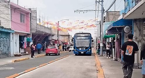 El domingo abren tres estaciones del trolebús en Chalco