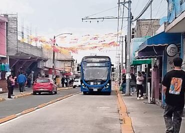 El domingo abren tres estaciones del trolebús en Chalco