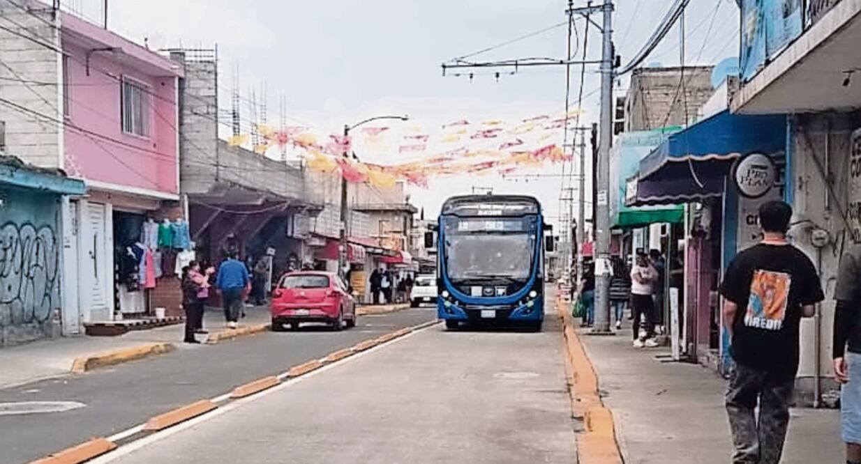 El Servicio de Transportes Eléctricos está haciendo pruebas en el tramo que atraviesa Chalco. Foto: Especial