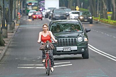 Habrá más recursos para ciclovías: MAM