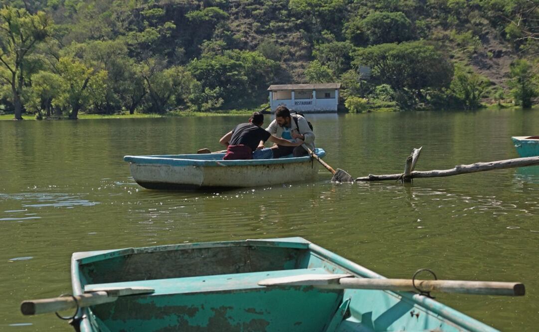 A finales de la década de los 40 fue cuando “nació ” la laguna, que se trata de una presa natural, lo que empezó a atraer a los visitantes, por ello la comunidad fomentó el ecoturismo en la zona. (FOTO: EDWIN HERNÁNDEZ. EL UNIVERSAL)