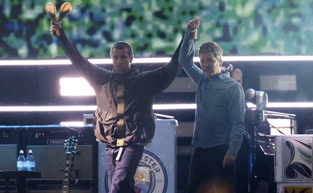 Oasis regresa a los escenarios tras 15 años de ausencia.. Foto: AP.