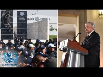 AMLO anuncia acuerdo para finalizar conflicto con la Policía Federal