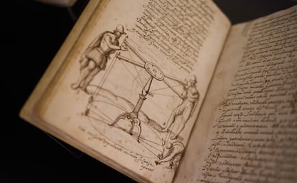 Una exposición recoge los códices de Da Vinci en Madrid