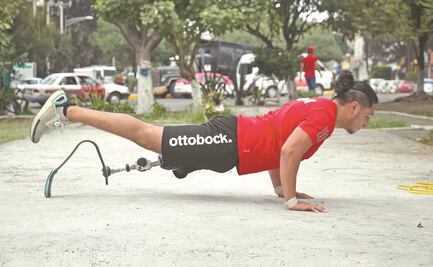 Tras perder la pierna en un asalto, persigue ahora su sueño paralímpico