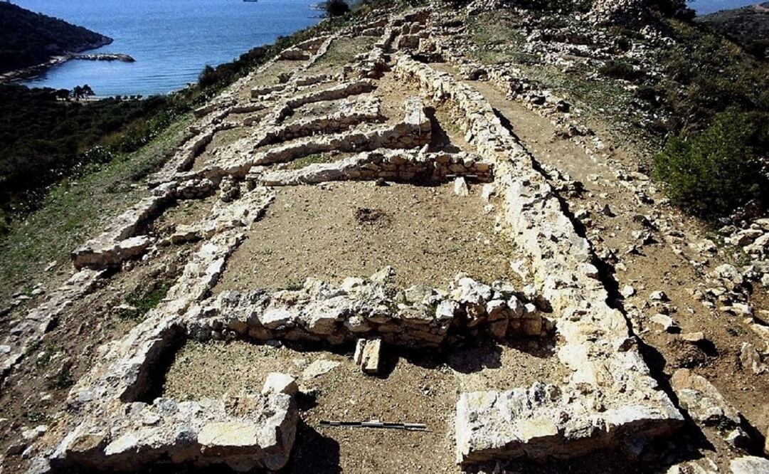 En la isla de Salamina, en 2006, arqueólogos encontraron lo que debió ser el palacio de Ajax. Foto: Archivo