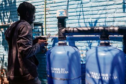 Aprovechan agua de lluvia en escuelas 