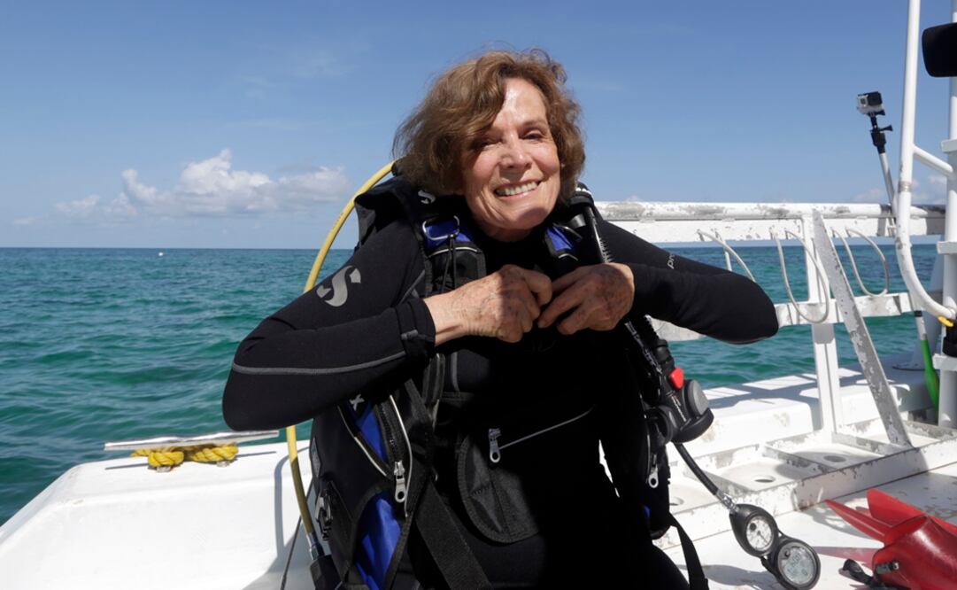 Sylvia Earle fue galardonada con el Premio Princesa de Asturias de la Concordia 2018. Foto: AP/Alan Diaz, archivo