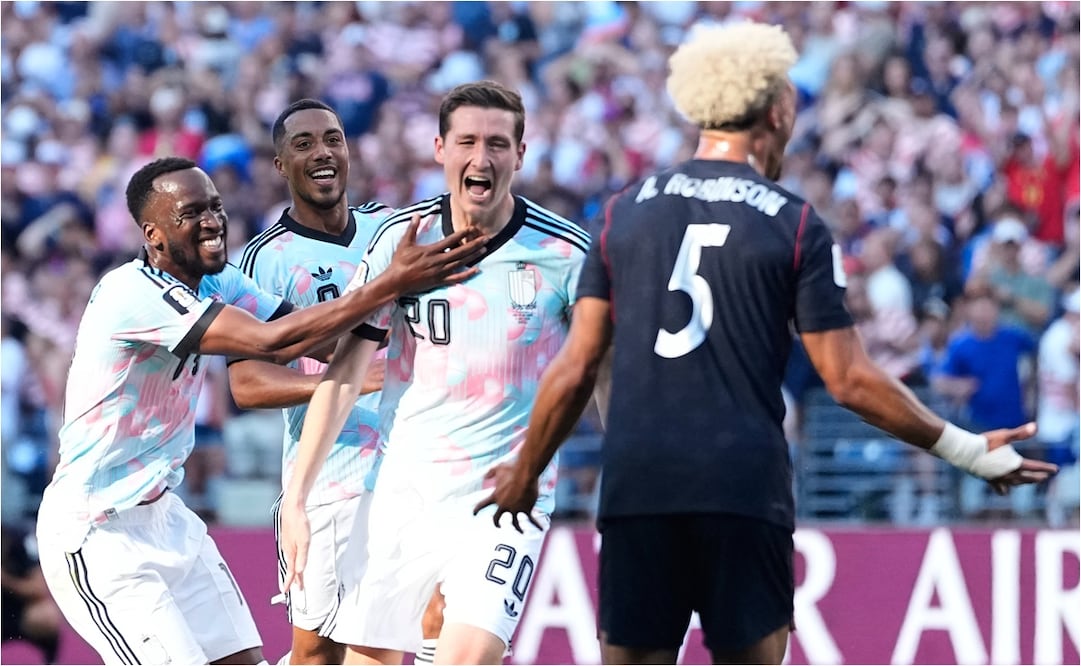 FOTO: AP - Bélgica derrota a Estados Unidos y avanza a cuartos de final del Mundial 2026