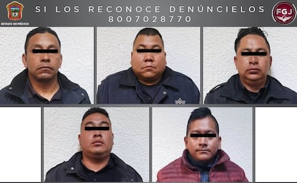 Vinculan a proceso a 5 policías señalados por homicidio en Edomex