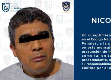 Cae el "Nico", líder de "Los Tanzanios", uno de los más buscados por autoridades de la CDMX