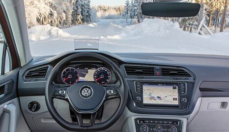 Volkswagen presenta su parabrisas térmico