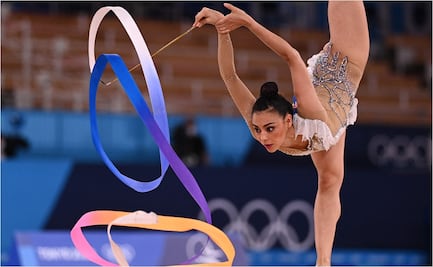 La gimnasta mexicana Rut Castillo presenta rutina al ritmo de “El Triste”