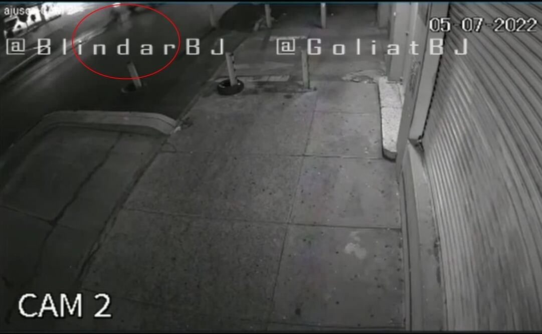 Los hechos ocurrieron sobre la calle de Ajusco, colonia Portales. Foto: captura de video 