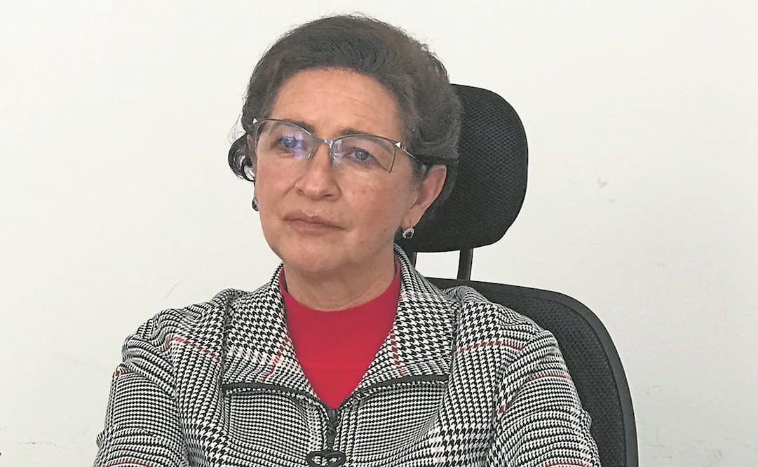 Angélica Moya afirma que recibe las finanzas del municipio “con un boquete enorme”, cuyo tamaño real aún no sabe. Foto: Rebeca Jiménez. El Universal
