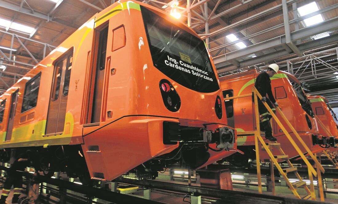 Debido a que un convoy se dañó por el colapso de una trabe en la L12, sólo 29 trenes son encendidos en lo que se reanuda el servicio. Foto: Archivo/ EL UNIVERSAL