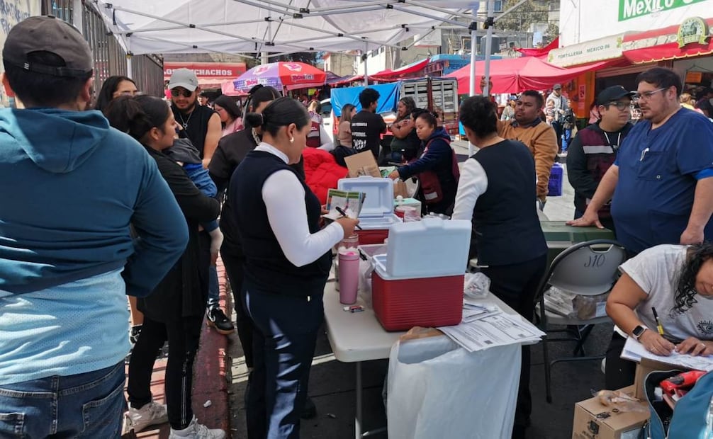 Suspende Atizapán evento “Atizalove” por medidas sanitarias ante sarampión; continúan habilitados módulos de vacunación.
Foto: Gisela González Granados