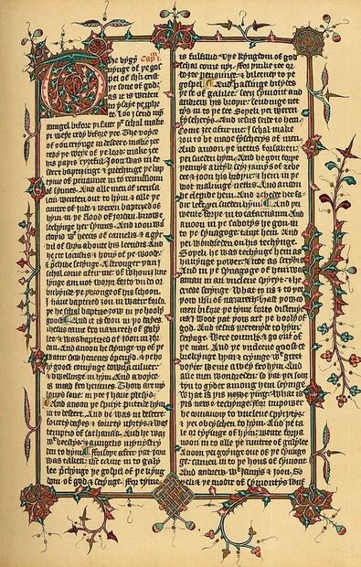 Los expertos consideran que la traducción, copias y distribución de la Biblia Wycliffe tuvo que ser un proceso lento y de mucho tiempo en una época en la que todavía no se había inventado la imprenta. Foto: Getty Images