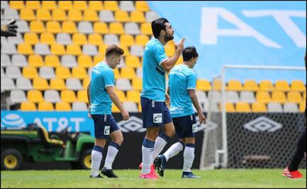 Puebla goles al Querétaro en juego amistoso