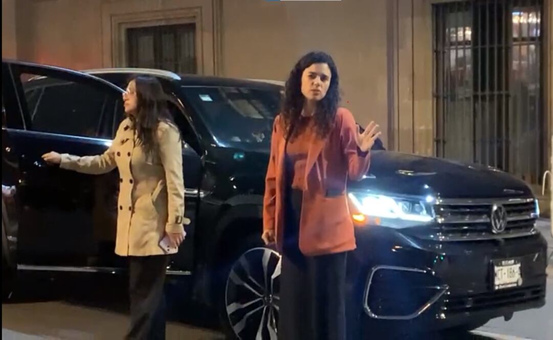 Luisa María Alcalde. Foto: captura de video.