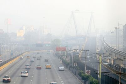 La capital recibe a 2016 con mala calidad de aire