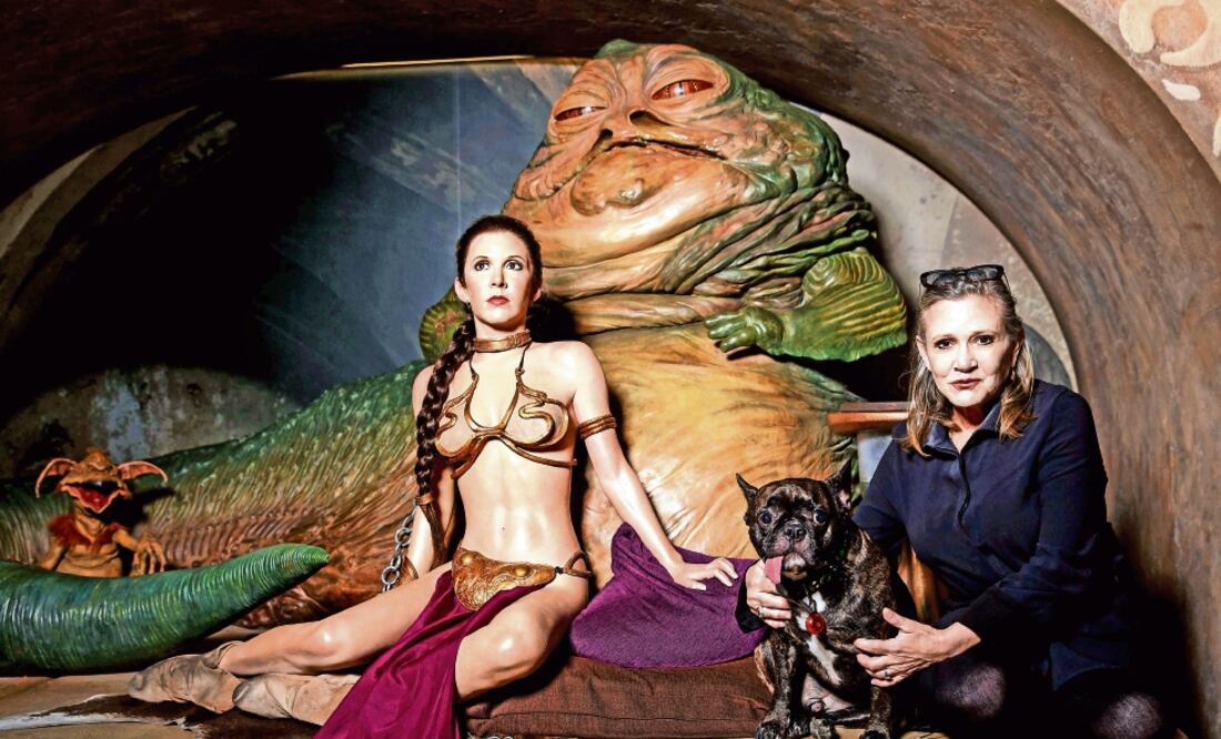 Personaje y actriz se encontraron gracias a una figura de cera montada en el museo Madame Tussauds de Londres. La imagen es del 31 de mayo pasado. FOTO: XINHUA