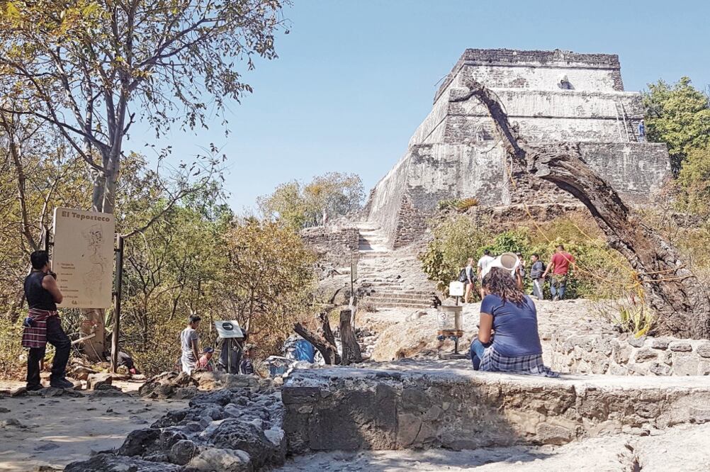 A partir hoy se realizará un censo de piedra por piedra en la pirámide de El Tepozteco para tener un punto de comparación de riesgo en caso de un nuevo sismo, informó Édgar Mayorga Ríos, directivo de Protección Civil. (TONY RIVERA. EL UNIVERSAL)