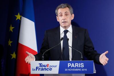 Sarkozy reconoce derrota en elecciones primarias en Francia