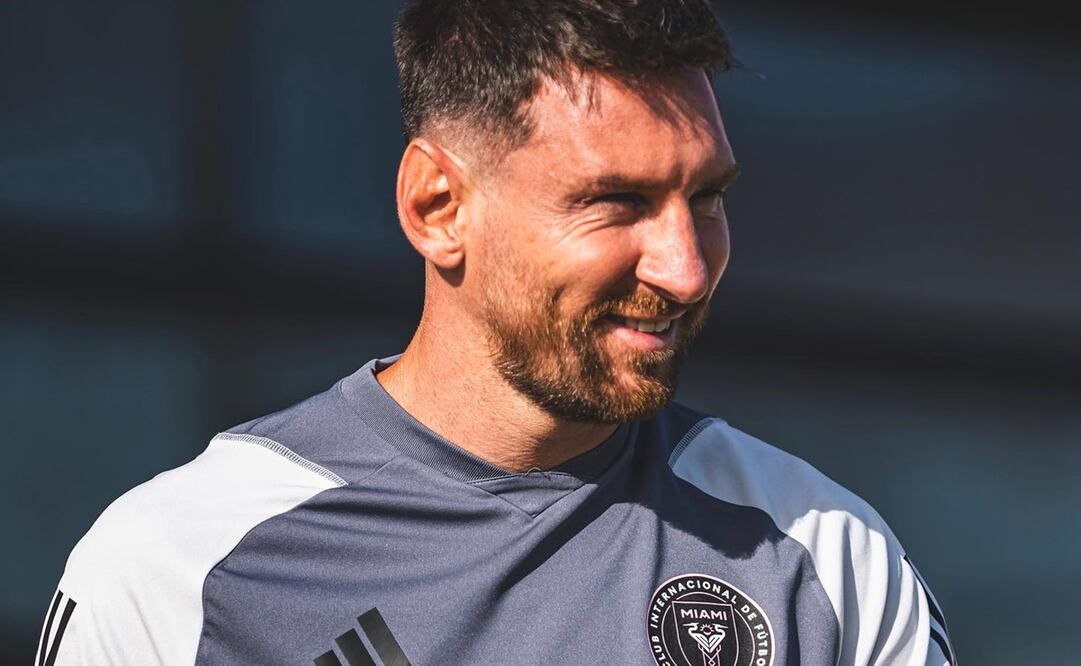 Messi en entrenamiento con el Inter Miami - Foto: @intermiamicf en Instagram