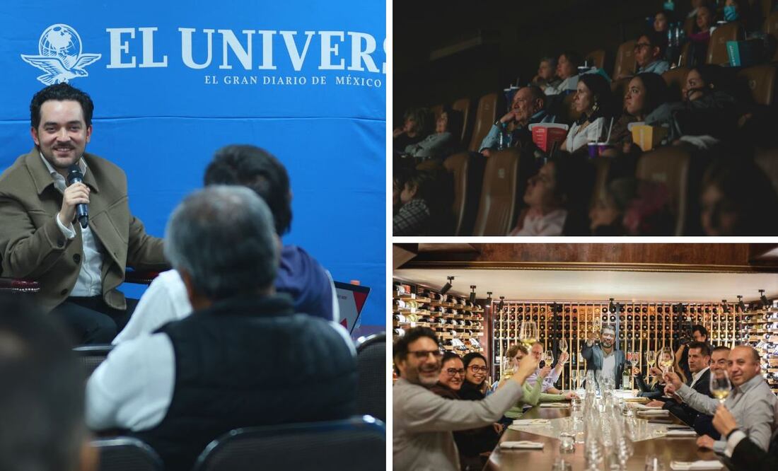 Suscriptores de EL UNIVERSAL Plus en los eventos exclusivos. | Foto: especial.