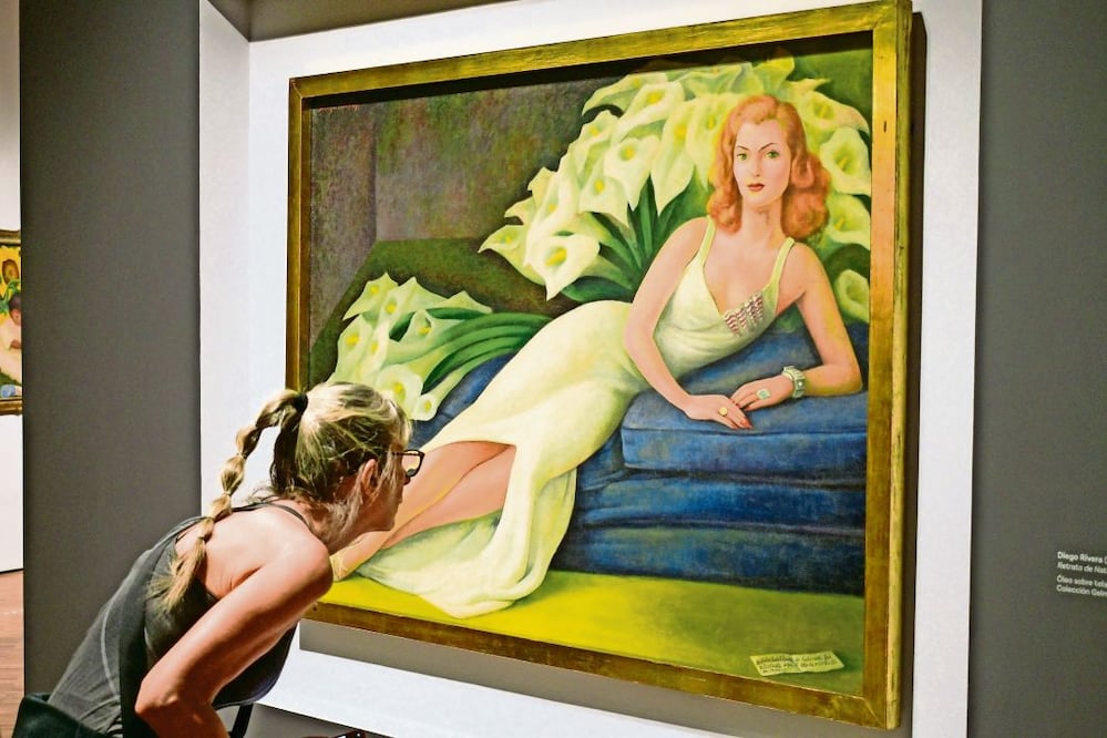 La Colección Gelman, con obras de Diego Rivera y Frida Kahlo, estuvo expuesta en México en el Museo de Arte Moderno hasta el 19 de julio pasado. Santiago Cadena / El Universal.