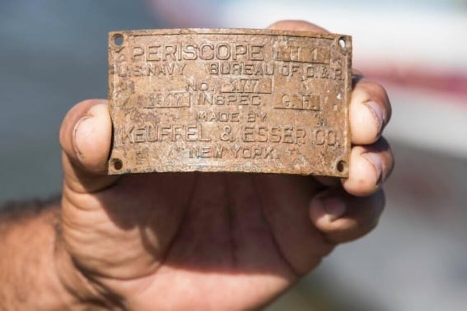 Registran submarino de la Primera Guerra Mundial en costas mexicanas