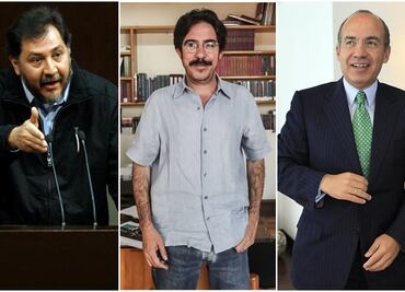 Calderón reprueba a embajador; "¿quién no ha robado un libro?", justifican Noroña y Salmerón