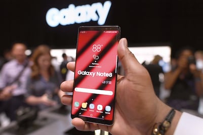 Note 8, el smartphone más costoso de Samsung