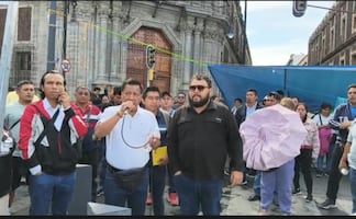 "No estamos pidiendo privilegios", dice CNTE tras retirar plantón en la CDMX; "la lucha sigue", advierte