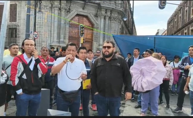 "No estamos pidiendo privilegios", dice CNTE tras retirar plantón en la CDMX; "la lucha sigue", advierte