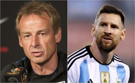 Jürgen Klinsmann: "Messi debería llevarse la Copa del Mundo a su casa"