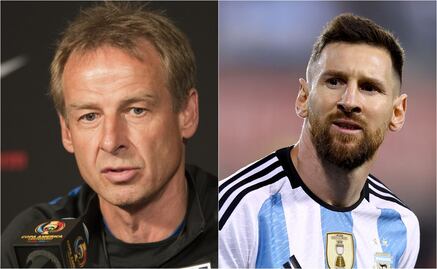 Jürgen Klinsmann: "Messi debería llevarse la Copa del Mundo a su casa"