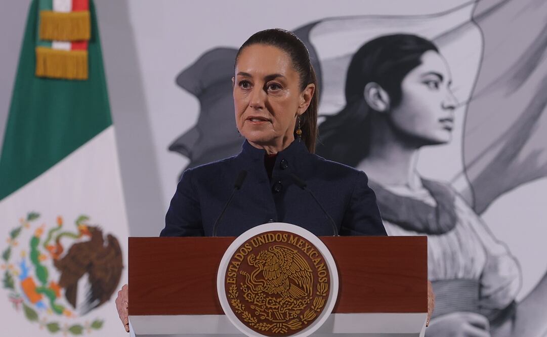 La presidenta Claudia Sheinbaum informó que en diciembre comenzaron los pagos a proveedores de Pemex. Foto: Gabriel Pano / EL UNIVERSAL