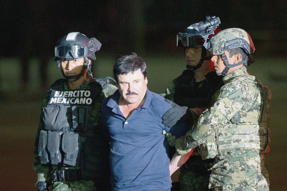 Según el peritaje médico ofrecido por la defensa de 'El Chapo', desde el pasado 2 de septiembre Guzmán Loera padece un trastorno de ansiedad generalizada (ARCHIVO EL UNIVERSAL)