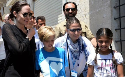 Jolie visita campamento de refugiados en Turquía