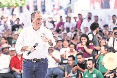Meade se relaja previo al Tercer Debate
