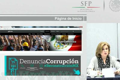 SFP crea portal para denunciar irregularidades en reconstrucción tras sismos