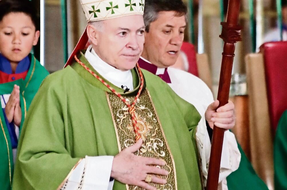 Mensaje. El cardenal Carlos Aguiar Retes llamó a la sociedad a erradicar la discriminación en el país (IVÁN STEPHENS. EL UNIVERSAL)