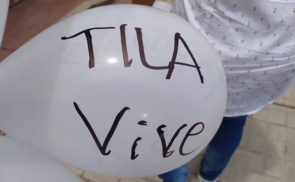 “Queremos paz”, dijo un hombre que participó en la marcha de Tila. Foto: Cortesía