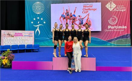 Selección Mexicana de Gimnasia Rítmica clasifica a la final del World Challenge Cup 2023
