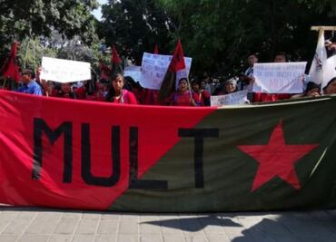 Triquis protestan por recorte a pueblos indígenas en Presupuesto 2020