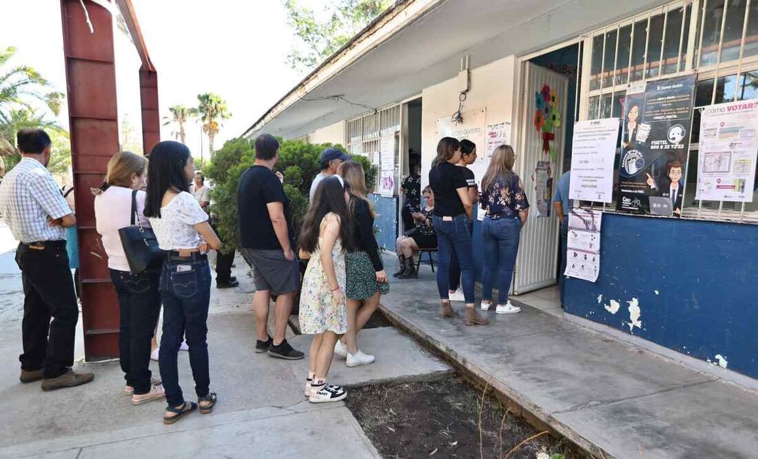 Afluencia en casillas para la elección judicial de la CDMX / Foto: Berenice Fregoso. EL UNIVERSAL