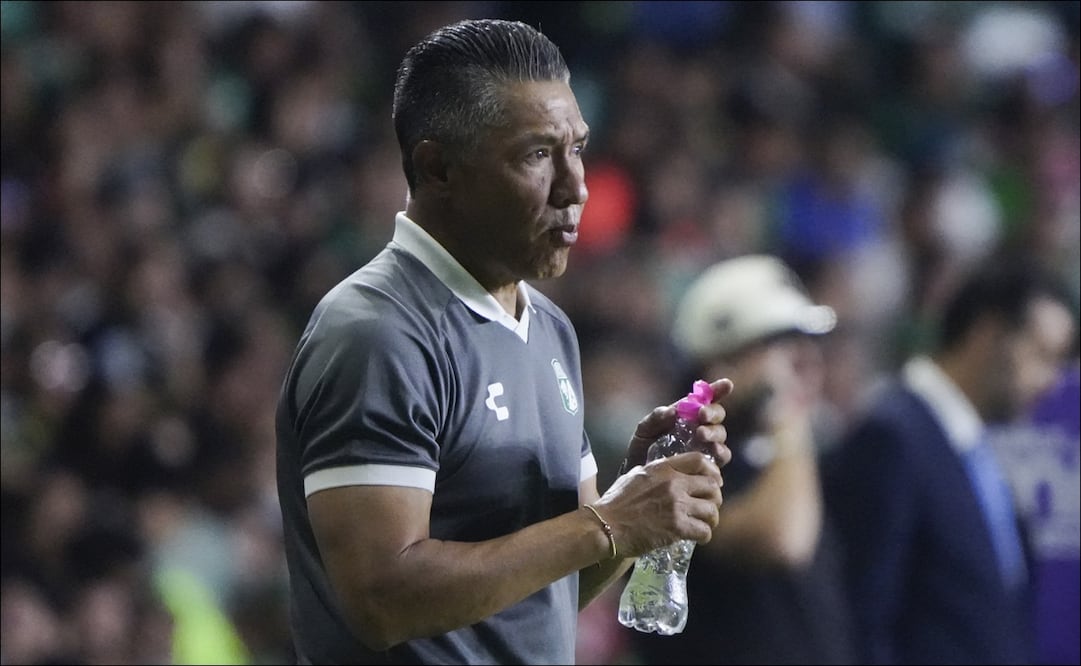Nacho Ambriz, durante el partido entre León y Xolos de la Jornada 11 del Clausura 2026. FOTO: Imago7